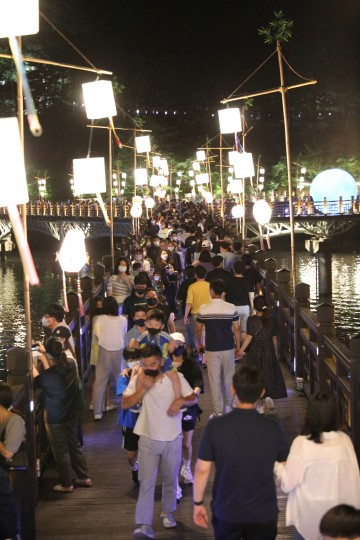 문화재 야행 월영야행 성료‘20만명 다녀가’