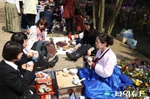안양시 예절교육관 개관 15주년 기념 들차회·전통혼례
