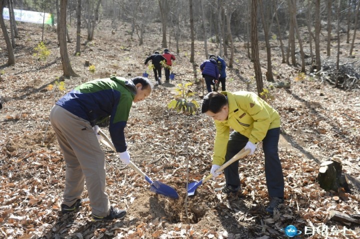 순천시,제70회 식목일 기념 나무심기 행사 실시