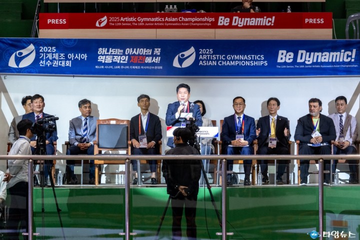 제천, ‘2025 아시아 기계체조 선수권’ 화려한 개막