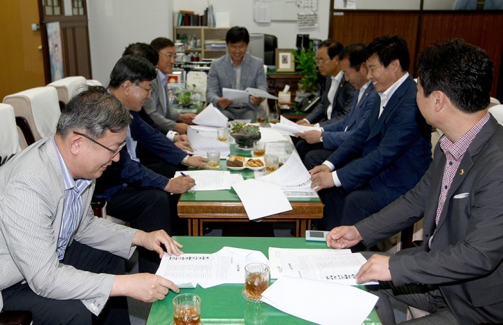 대전시의회 산업건설위원회, 산업건설위원회 분과 의정자문위원 간담회 개최
