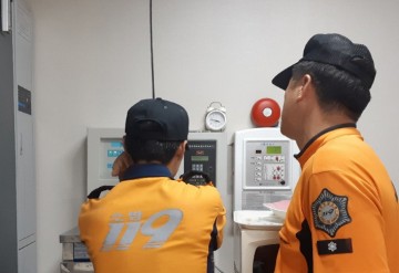 광양소방서 광영119안전센터, 자동화재속보설비 메시지 보완 방문 컨설팅 제공