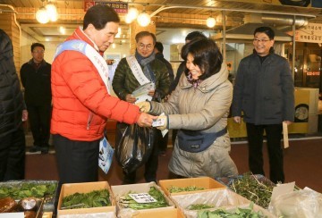 박수범 대덕구청장, 전통시장 활성화에 팔 걷어붙였다!