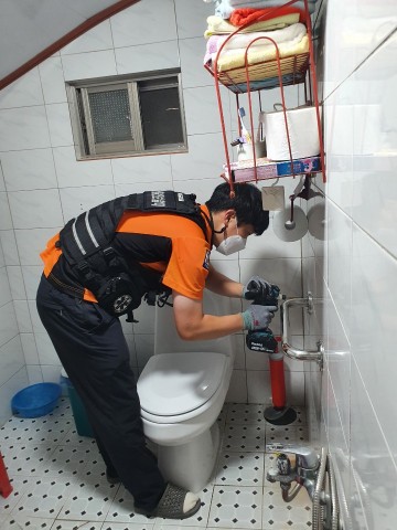 해남소방서 119 생활안전순찰대 지속적 대민지원 서비스 활동