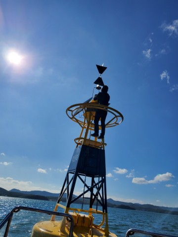 대산해수청 가을철 성어기 대비 항로표지시설 집중점검