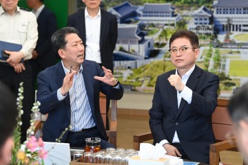 김장호 구미시장, 중앙부처에 이어 경북도 방문..지역 주요현안 협의, 