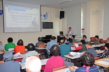 무안군의회 이호성 의장, 무안노인대학서 '지방의회 역할' 주제로 특별강연  