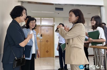 이금선 대전시의회 의원, 동화초·중 방문…학교 현안 청취