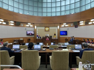 봉화군의회, 제260회 임시회 개회