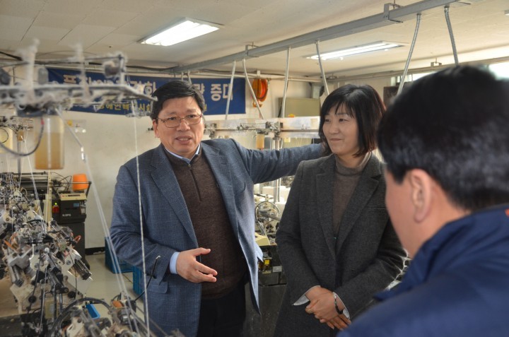 한상대 충남소방본부장, 서산 서림복지원 방문