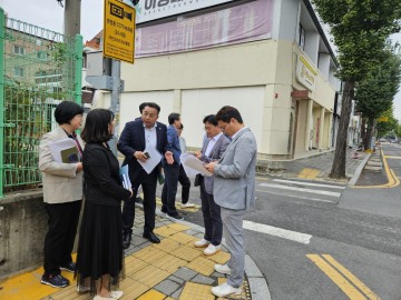 김영삼 대전시의회 의원, 가장동 지역 현안 해결 나서