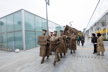 바디페인팅 퍼포먼스 광주 곳곳에서 다시 재현 