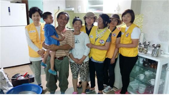 천천면봉사회 집수리봉사 훈훈