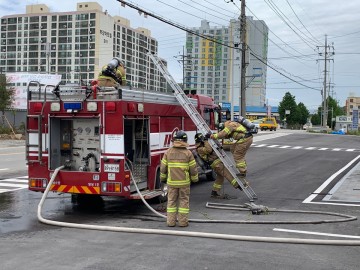 장성소방서, 화재대응능력 2급 자격증 취득 준비 구슬땀