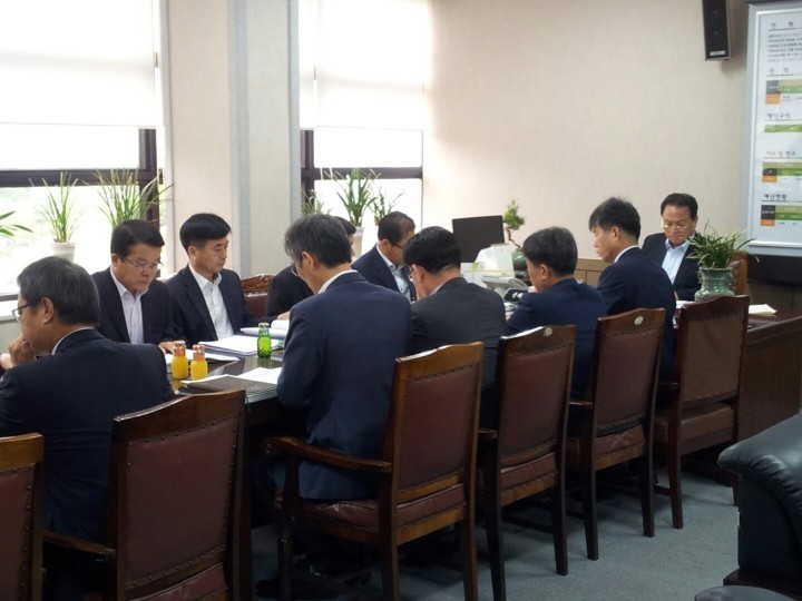 국가예산 2016년도 최대 확보를 위한 보고회 개최
