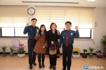 순천경찰서, CCTV관제센터 관제요원 감사장 전달
