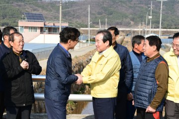 행정안전부 안전차관 아포 인리 재해위험개선지구 현장 방문
