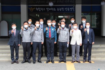 윤동춘 경북경찰청장, 안동署 방문