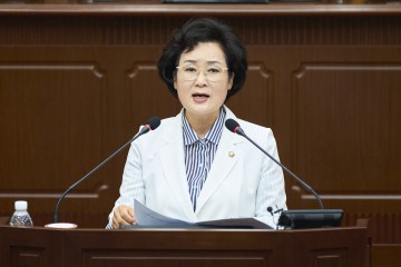 전명자 서구의회 의원, 노인 친화형 야외공간 조성 필요…야외활동 중심 복지전환 촉구