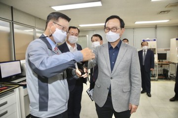 박상돈 천안시장, 제2산단 방문…기업인 격려