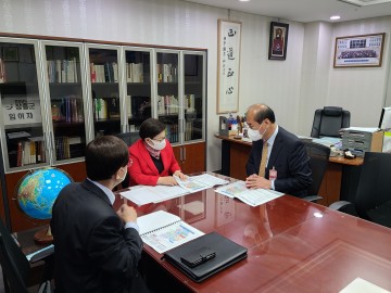 강영석 상주시장, 국회 방문 국비 확보 총력 행보