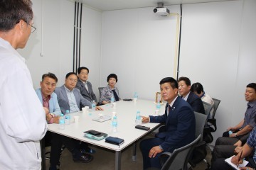청주시의회  재정경제위, 기업애로사항 청취 현장방문 