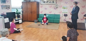 천안시, 경로당 코로나19 방역현장 점검