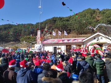분천 한겨울 산타마을 개장
