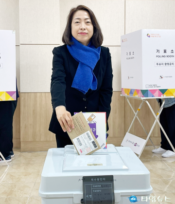 황정아 국회의원 후보, 투표해야 대한민국 미래 지킨다