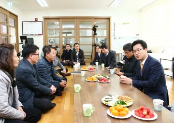 허태정 유성구청장, 원신흥동 주민들과 소통!