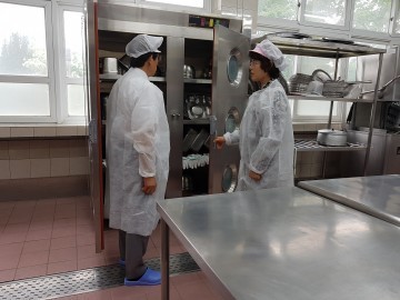 식중독 예방 안전한 급식의해  학교급식 특별점검