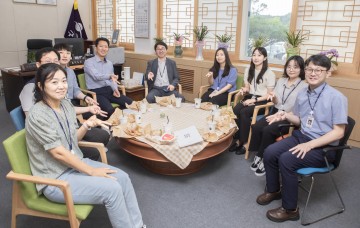 김장호 구미시장, 직원들과 격의 없는 소통 눈길