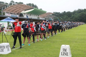 제38회 올림픽제패기념 회장기 전국 대학․실업 양궁대회 개최