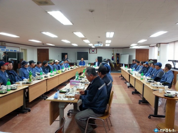 원미구청장, 녹지농정 근로자와 현장소통!