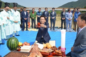옥포면번영회 가뭄 해갈을 염원하는 기우제 올려