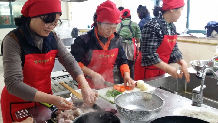 강진의 음식문화 함께 요리하며 만들어요