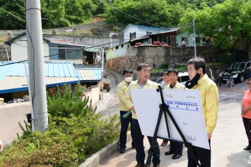 김충섭 김천시장, 주요사업 현장찾아 추진현황 점검