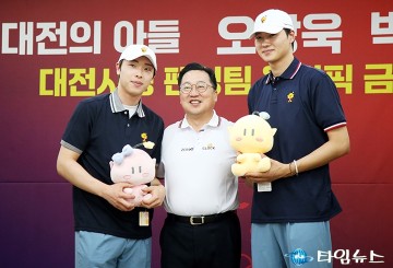 오상욱·박상원 선수, ‘대전 0시 축제’에서 만나요