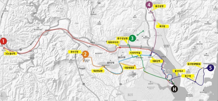고래축제, 시민편의 무료 셔틀버스 운행 및 차 없는 거리 조성 