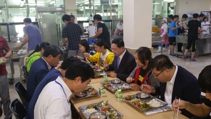 최구식 부지사 경남과학고 방문, 교사․학생 등 격려, 교육현안사업 지원약속