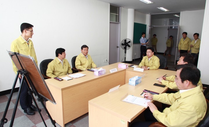 권선택 대전시장, 메르스 차단 위한 주말 비상근무 점검