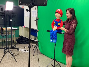 온라인 교육 서비스시범운영 개시하는 고령군