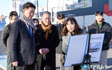 김제선 중구청장 "트램 공사, 주민 불편 최소화에 총력"