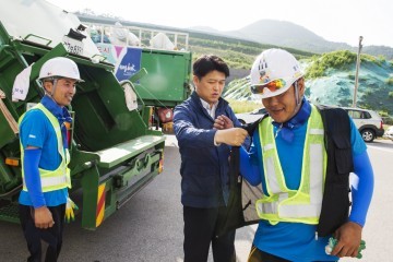 영덕군 환경미화 노조간 임금협상 타결