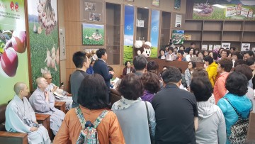 대한불교 조계종 조계사 신도,의성농산물산지유통센터 및 마늘종합타운 견학