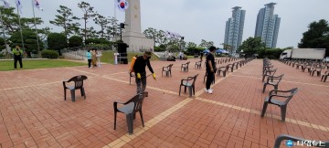 특수임무유공자회 충청북도지부-청주시지회, 충혼탑 코로나19 특별방역