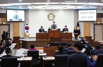칠곡군의회, 제306회 정례회 제2차 본회의에서 안건 22건 의결