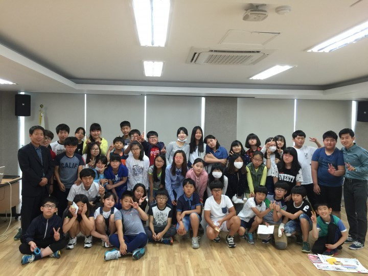 인평초등학교 6학년생 환경관련 현장학습 실시