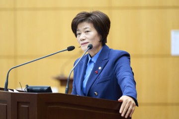 신진미 서구의회 의원, 구청 자금 운용 방안 등 구정 질문 제기