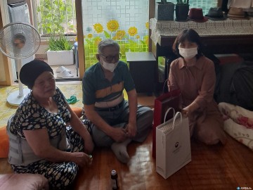 충북남부보훈지청, 호국보훈의 달 맞아 보훈가족 위문 실시